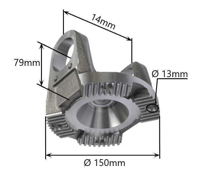 TERMINAL FLANGE CARDAN